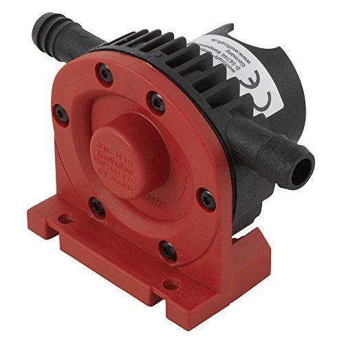 wolfcraft Bohrmaschinen Pumpe mit Kunststoffgehäuse 2202000 / Selbstansaugende Wasserpumpe mit leistungsstarken 1300 l/h - ideal für Wasserbett oder Pool 