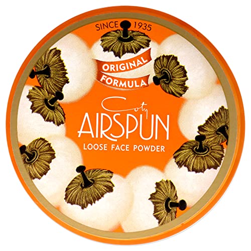 Coty Airspun Translucent Extra Coverage Loose Face Powder - Durchlässiger zusätzliche Abdeckung lose Gesichtspuder