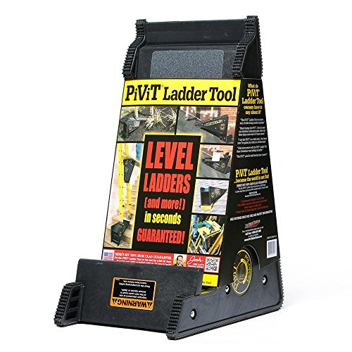 ProVisionTools, Inc. PiViT LadderTool Extension Ladder, Leveling Tool, and Stable Platform for All Surfaces - DPVT 
