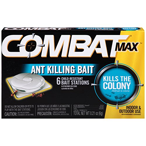 Combat Max Ant Killing Bait Stations, Indoor and Outdoor Use, 6 Count 