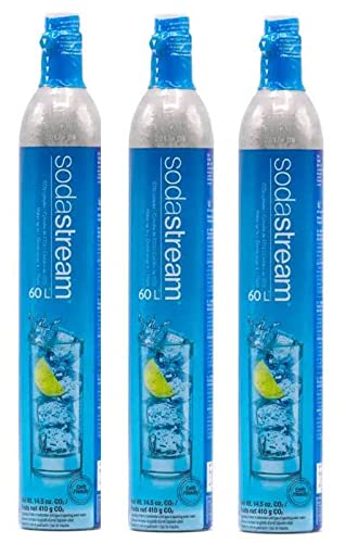 sodastream 60L Co2 Carbonator, 14.5oz, Set of 3