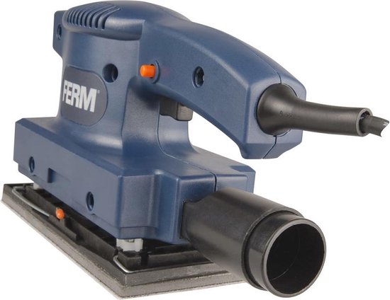 FERM PSM1027 Vlakschuurmachine – 135W – Incl. Stofzuigadapter & schuurvel